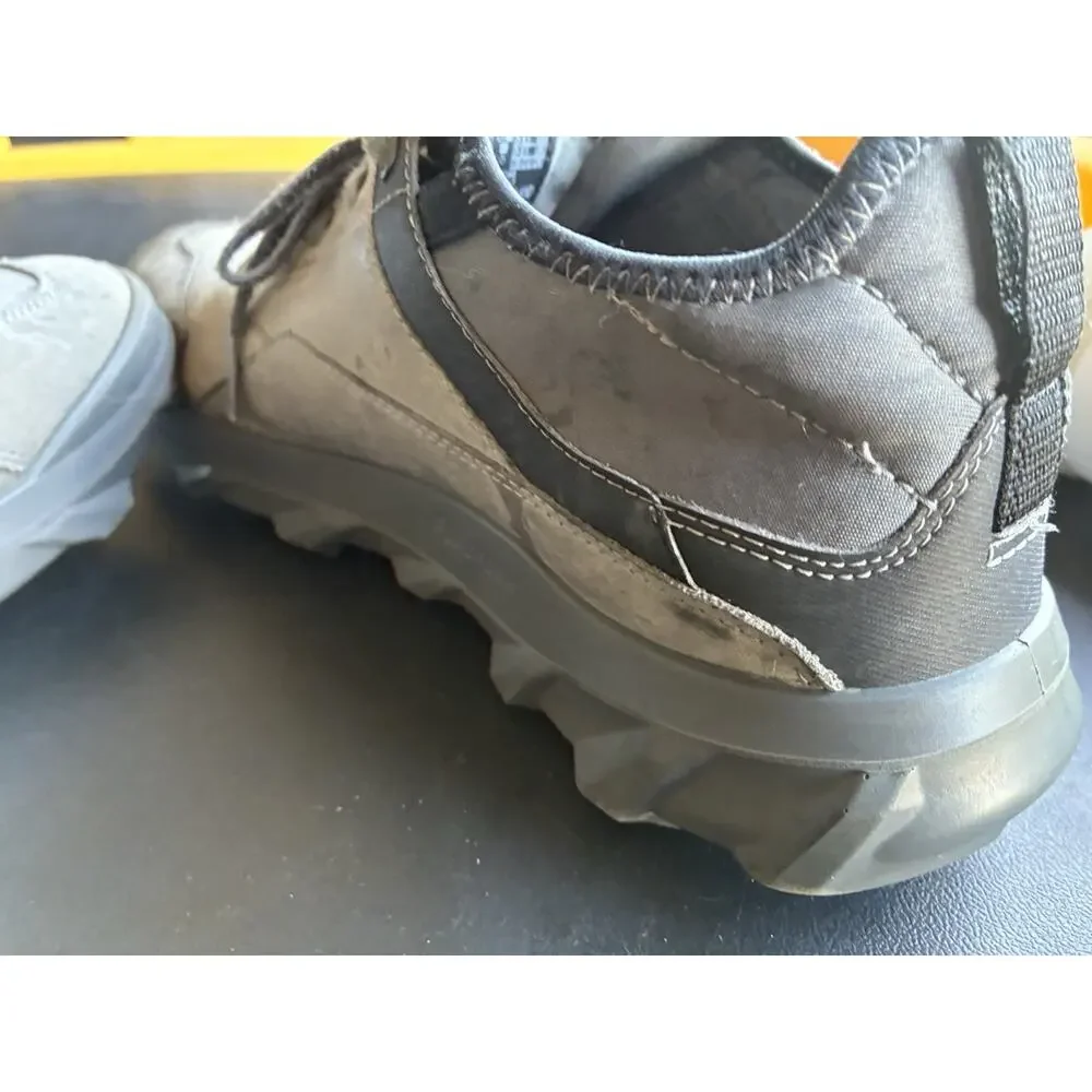 ECCO Mens Mx Low Walking Shoes Graphite Size 8 8.5 US EU 42 Fluidform Tech GREAT